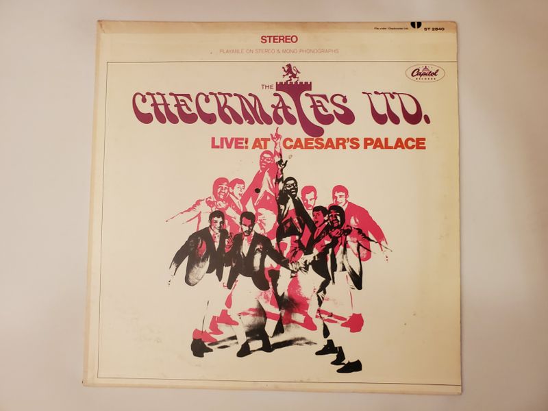 The Checkmates Ltd. Live! At Caesar's Palace vinyl record
